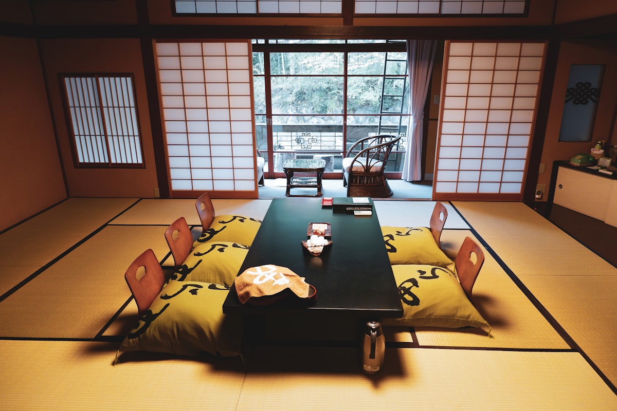 和の宿の室内