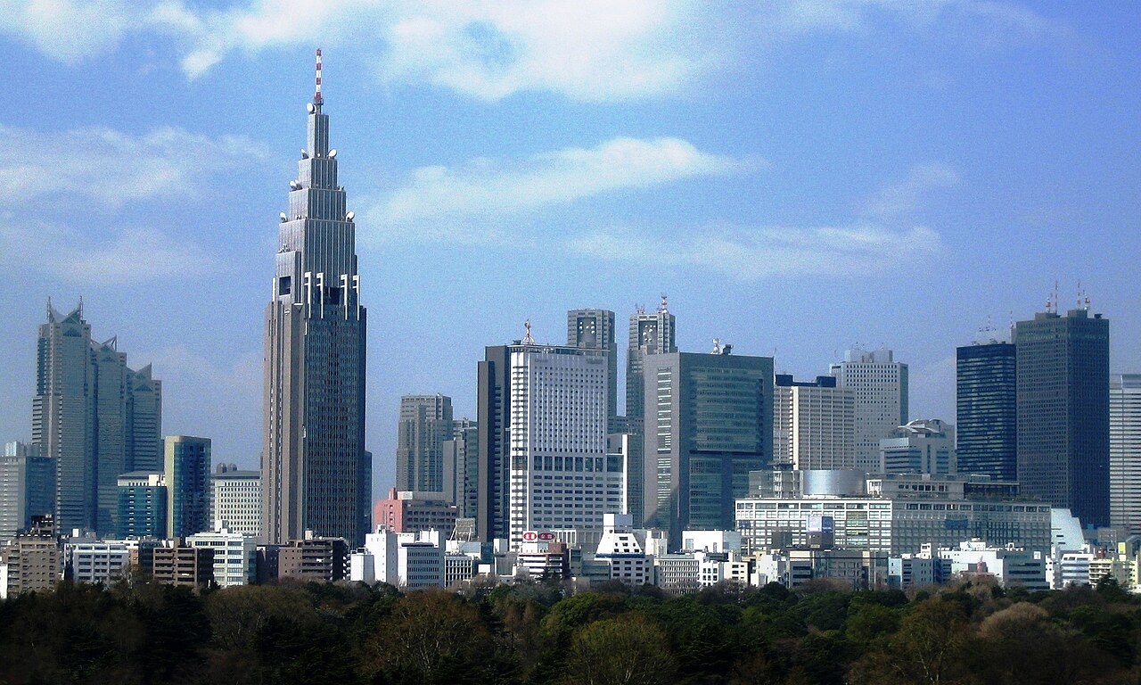 新宿の高層ビル群